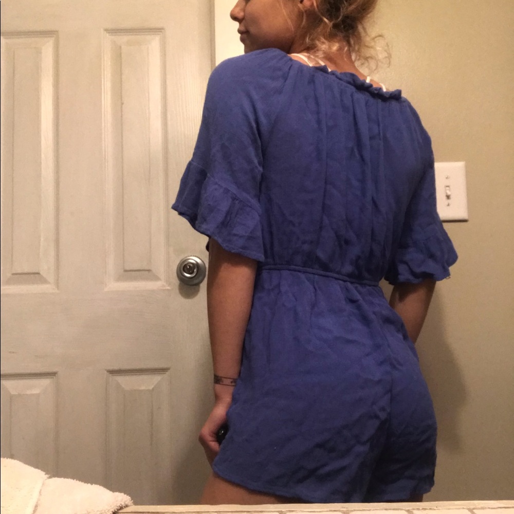 Blue stylish Romper